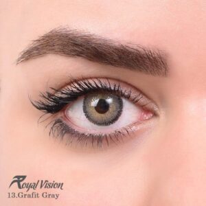 لنز چشم رویال ویژن شماره 13 با رنگ  Grafit gray