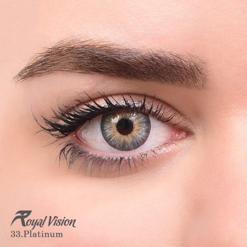 33.Platinum-500x500-1.jpg لنز چشم رویال ویژن شماره 33 با رنگ Platinum - تصویر 1