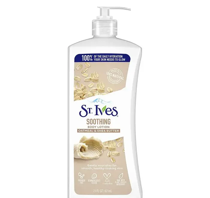 St-Ives-Soothing-Body-Lotion-e1730144489767.webp لوسیون بدن سینت ایوز - تصویر 1